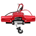 Miniatyrbillede 3 af 8: Aluminiumslegeringsspil med dobbelt motor, universal til SCX10/TRX4 1/10 RC bil 81x27mm