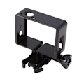 Miniatyrbillede 6 af 8: 1 stk. Sort Standard Side Border Frame Housing Case Mount Stand til GoPro Hero 4 3 Kamera