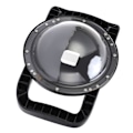 Miniatyrbillede 8 af 8: SHOOT Undervands Dome Dobbelt Håndholdt Port Kamera Dykkerhus til Gopro 9 Action Kamera (XTGP559)