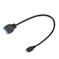 Miniatyrbild 6 av 8: Förlängningskabel USB 3.1 Frontpanel Header till USB 3.0 20Pin Kabel för ASUS Moderkort