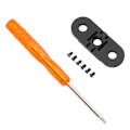 Miniatyrbillede 2 af 8: Udskiftnings foldbare fingre Tripod Mount Base Adapter Aluminium Connector til Hero 10/9/8 Motion Camera