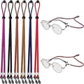 Adjustable Eyeglass Straps for Men - 6 Pack, Universal Eyeglass Cord, 70 cm Long