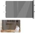 Rullegitter til trapper - Børnegitter - Kæledyrsdør til hunde/katte - Babysikkerhedsdør - Egnet til døre og trapper