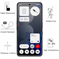 Miniatyrbillede 3 af 6: Stødsikker cover - Phonillico® - Nothing Phone 3a Pro - Blød - Gennemsigtig - 2 Tempered Glass Transparent