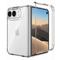 iPhone DUO Cover - Stødabsorberende Beskyttelse Hårdt Silikone Gennemsigtig Phonillico® Transparent