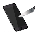 Miniatyrbillede 3 af 4: Hærdet glas til iPhone SE 2022 [Pakke 2] Transparent fuld film med sort kant skærmbeskyttelse Phonillico® Svart