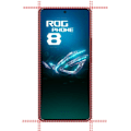 Pikkukuva 4 / 5: Suojakalvo - Phonillico® - Asus Rog Phone 8 - 2 pakkausta - Karkaistu lasi - Naarmunkestävä Transparent