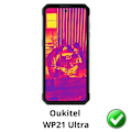 Pikkukuva 2 / 3: Näyttösuoja - Phonillico - Oukitel WP21 Ultra - Pakkaus 2 - Erittäin ohut - Naarmunkestävä Transparent