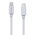 Pikkukuva 6 / 6: Kaapeli 20cm USB-C Lightning Laturi Valkoinen iPhone X/XS/XS MAX/XR/7/7 PLUS/8/8 PLUS/6/6S/6 PLUS/5/5S/SE/AirPods Phonillico