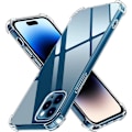 Miniatyrbillede 1 af 4: Coque til iPhone 14 PRO - Stødabsorberende Beskyttelse Silikone Blød Gennemsigtig Phonillico® Transparent