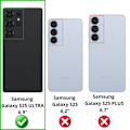 Miniatyrbild 2 av 5: Härdat Glas - Phonillico - Samsung Galaxy S25 ULTRA - Pack 2 - Repellerande mot repor - Transparent Transparent