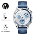Miniatyrbillede 3 af 3: Skærmbeskyttelse til Huawei Watch GT 5 - 46mm [Pakke med 6] Ultrathin Plast Beskyttelsesfilm Phonillico Transparent