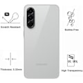 Pikkukuva 5 / 6: Lujitettu lasi - Phonillico® - Samsung Galaxy A56 5G - Pakkaus 2 - Näytön ja kameran suoja - Naarmunkestävä Transparent