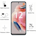 Pikkukuva 3 / 4: Iskunkestävä kuori Xiaomi Redmi Note 12 4G:lle ja 2 suojakalvoa näyttösuojan Phonillico®