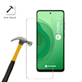 Miniatyrbild 5 av 5: Skyddande film - Phonillico® - Motorola Moto G24 - Pack 2 - Härdat glas - Repåtrötsbeständig Transparent