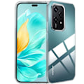 Miniatyrbillede 5 af 6: Coque og 2 Beskyttelsesglas - Phonillico - Honor 200 Lite 5G - Fleksibel - Gennemsigtig - Kradsikker Transparent