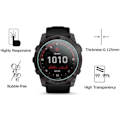 Pikkukuva 3 / 4: Garmin Fenix 7X - 7X Solar - 7X Sapphire Solar Tempered Lasit [2 Kpl] Phonillico® Transparent