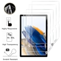 Miniatyrbillede 3 af 4: Beskytterskærm i plastik til Samsung Galaxy TAB A8 10.5 (2021) [Pakke 4] Beskytterfilm modstandsdygtig Phonillico®