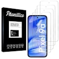 Pikkukuva 1 / 5: Lujitettu lasi - Phonillico® - Google Pixel 9a - 4 pakkausta - Naarmuuntumaton - Läpinäkyvä Transparent