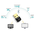 Miniatyrbild 2 av 4: Bluetooth 5.0 Dongle USB för PC, Hörlurar, Mus, Tangentbord, Smartphone, Adapter Kompatibel med Windows 11-10-8.1-8-7 Phonillico®