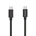 Miniatyrbillede 5 af 5: Lot 2 Kabler 20cm USB-C USB-C Sort til Xiaomi MI 5-5S-5X-6X-8-8PRO-8LITE-A1-A2-MIX2-POCOPHONE Phonillico® Svart