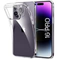 Coque TPU til iPhone 16 PRO - Transparent Silikone Gel Blød Ultra Tynd Phonillico® Transparent