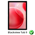 Miniatyrbild 2 av 3: Skyddsskärm - Phonillico - Blackview Tab 9 - Pack med 2 - Repfria - Ultra tunn