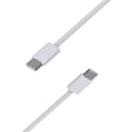 Miniatyrbild 5 av 5: Kabel för iPhone 16 / 16 PLUS / 16 PRO / 16 PRO MAX - USB-C USB-C nylonflätad kabel 1 meter Phonillico® Vit