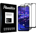 Miniatyrbillede 1 af 4: Hærdet Glas - Phonillico® - Huawei MATE 20 LITE - Pack med 2 - Transparent - Sort Kant Transparent, svart