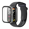 Miniatyrbillede 1 af 6: Coque kompatibel med Xiaomi Smart Band 8 Pro - Beskyttende hård etui gennemsigtig skærm hærdet glas Phonillico Transparent