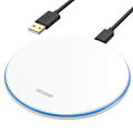 Pikkukuva 1 / 4: Mustaa Induktio Laturia [Yhteensopiva Apple iPhone XS MAX-XS-X-XR-8-8 PLUS] Langaton Nopea Lataus Qi Wireless Power -järjestelmä Svart