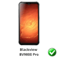 Pikkukuva 2 / 3: Näyttösuoja - Phonillico - Blackview BV9800 Pro - Pakkaus 2 - Ultra ohut - naarmunkestävä Transparent