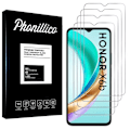 Miniatyrbild 1 av 5: Skärmskydd - Phonillico® - Honor X6b - Paket med 4 - Härdat glas - Represistent Transparent