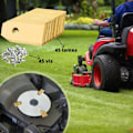 Miniatyrbillede 4 af 4: Reserveskær til Segway Navimow i105 i108 i110 X315 X330 X350 X390 H500 H800 H1500 H3000 [Pakke med 45]