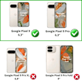 Miniatyrbillede 2 af 6: Coque til Google Pixel 9 / Pixel 9 Pro og 2 Tempered Glass Skærmbeskyttelse Phonillico® Transparent