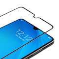 Miniatyrbild 2 av 4: Härdat glas - Phonillico® - Huawei P30 PRO - Svart kant - Rep resistant - Stötsäker Svart