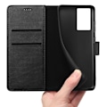 Miniatyrbillede 4 af 4: Coque til Xiaomi Redmi Note 11 PRO+ 5G - Redmi Note 11 PRO PLUS 5G - Sort Portefeuille med Magnetisk Klap Phonillico® Svart