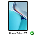 Miniatyrbillede 2 af 3: Skærmbeskyttelse - Phonillico - Honor Tablet V7 - Pakke 2 - Plastfilm - Ridefast
