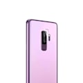 Miniatyrbillede 2 af 3: Sæt med 2 Tempererede Glas Beskyttelse til Kamera til Samsung Galaxy S9 PLUS - Beskyttelsesfilm til Bageste Kameralinse Transparent med svart kant
