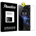 Pikkukuva 1 / 4: Näytönsuojakalvo - Phonillico® - Sony Xperia XZ2 - 2 kpl - Karkaistu lasi - Naarmunkestävä