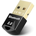 Miniatyrbild 1 av 4: Bluetooth 5.0 Dongle USB för PC, Hörlurar, Mus, Tangentbord, Smartphone, Adapter Kompatibel med Windows 11-10-8.1-8-7 Phonillico®