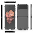 Miniatyrbillede 2 af 4: Coque til Samsung Z FLIP 4 - Stødabsorberende Beskyttelse i Blødt Transparent Silikone Phonillico® Transparent