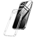 Pikkukuva 3 / 4: iPhone 16e kuori - Phonillico® - Silikoni Geeli TPU - Pehmeä suoja - Ultra ohut - Läpinäkyvä Transparent