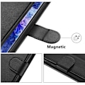 Pikkukuva 5 / 5: Coque - Phonillico - Xiaomi Redmi A3 - Musta Lompakko - Puolikova - Tukiominaisuus Svart