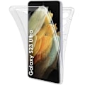 Miniatyrbillede 1 af 4: Coque til Samsung Galaxy S23 ULTRA - Housse Etui 360 Integreret Transparent 2 Dele Foran Bagpå Emboitable Phonillico®