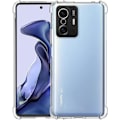 Miniatyrbillede 4 af 4: Coque til Xiaomi 11T 5G - 11T PRO 5G - Stødsikker Silikone Beskyttelse Gennemsigtig Phonillico® Transparent