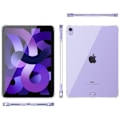 Miniatyrbillede 4 af 4: Coque Antichoc - Phonillico - iPad Air 11 tommer M2 2024 - Blød Silikone - Transparent - Forstærket Beskyttelse Transparent