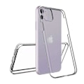 Miniatyrbild 4 av 4: Skal till Apple iPhone 11 - Helkroppssilikon Transparent Mjukt Skydd 2 Delar Framsida Baksida Sammankopplande Phonillico®