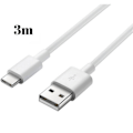 Pikkukuva 1 / 2: USB-C-kaapeli Google Pixel 6:lle - Google Pixel 6 Pro:lle - USB-C-laturikaapeli Valkoinen 3 Metria Phonillico® Vit