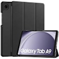 Miniatyrbild 1 av 6: Fodral för Samsung Galaxy Tab A9 2023 - Svart etui med fullständigt skydd och flera positioner Phonillico Svart